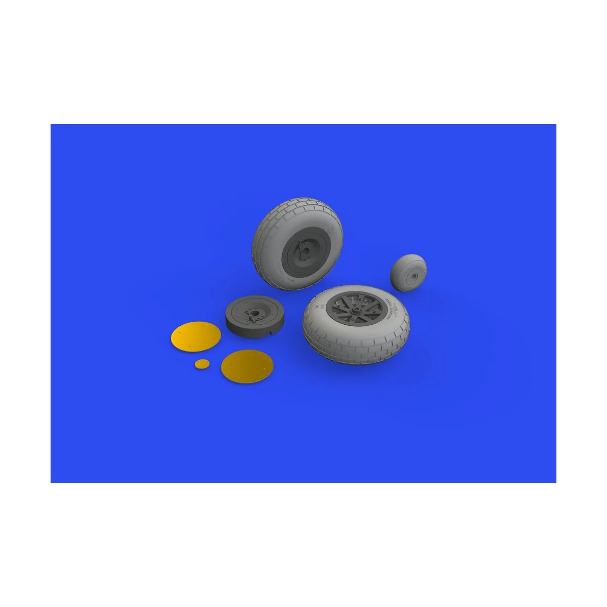 P-40E wheels for Trumpeter, 1/32 - Eduard Accessories 632160