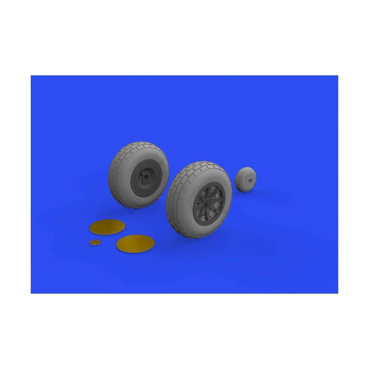 P-40E wheels for Trumpeter - Eduard Accessories 632160