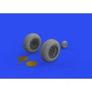 P-40E wheels for Trumpeter, 1/32 - Eduard Accessories 632160