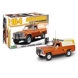 Jeep J-10 pickup with camper, 1/24 - Revell 14568