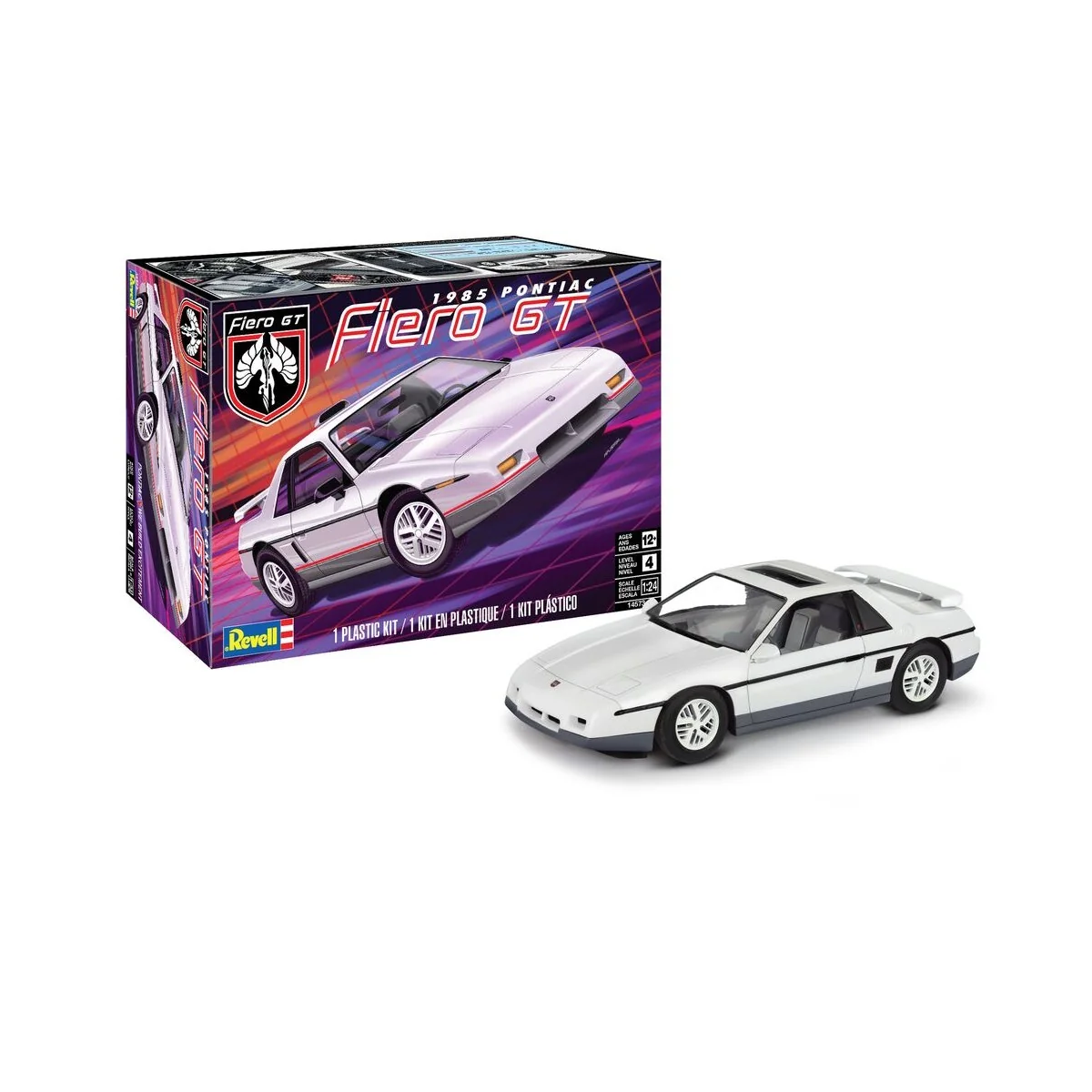 1985 Pontiac Fiero GT, 1/24 - Revell 14573