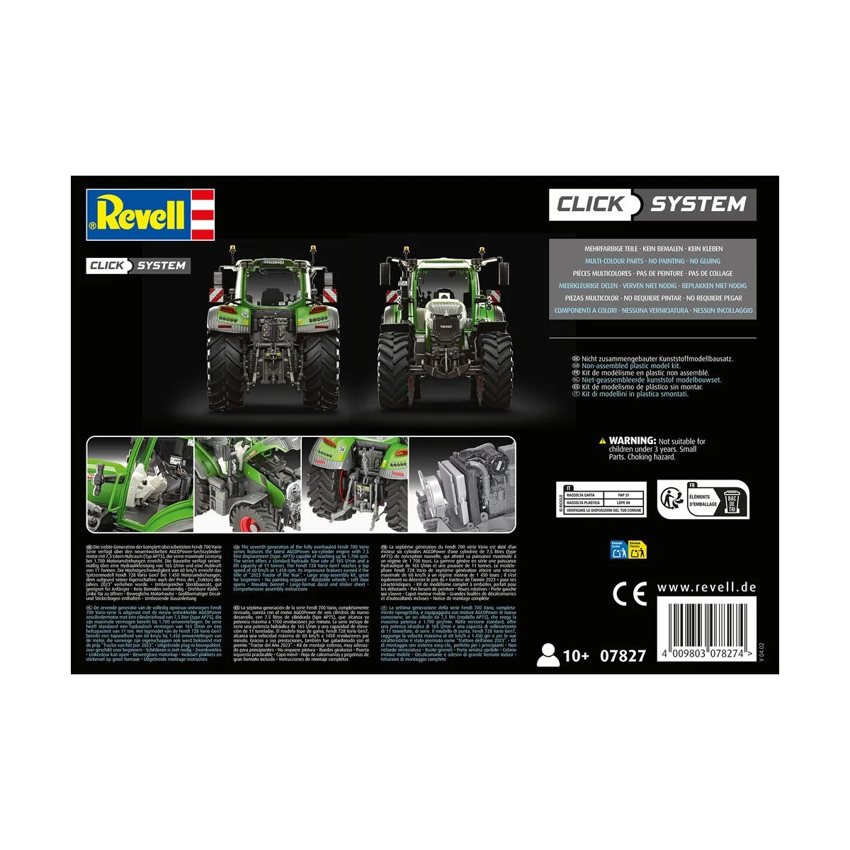 Fendt 728 Vario, 1/20 - Revell 07827
