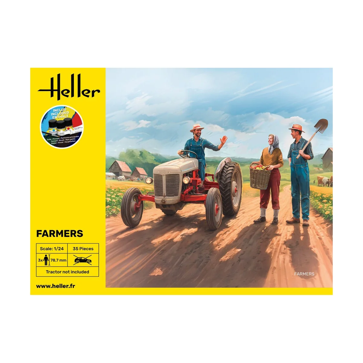 STARTER KIT Farmers, 1/24 - Heller 58752