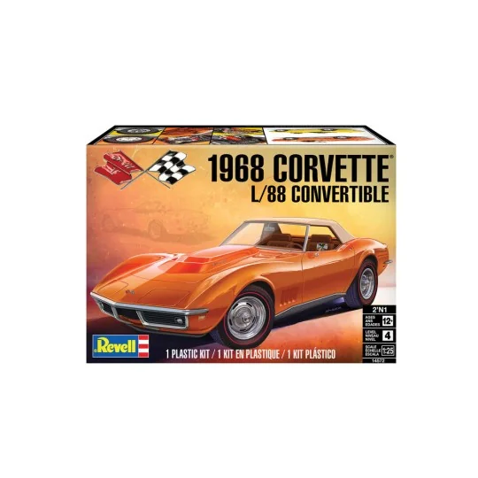 '68 Corvette L-88 Roadster, 1/25 - Revell 14572