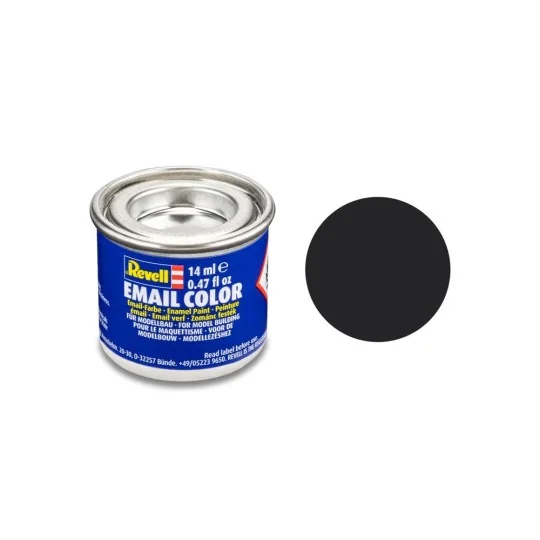 Revell Enamel teerschwarz, matt - Revell 32106