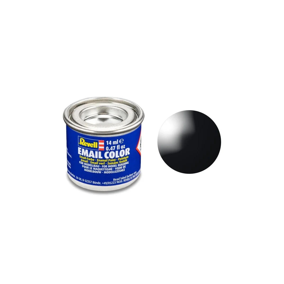 Revell Enamel schwarz, glänzend - Revell 32107