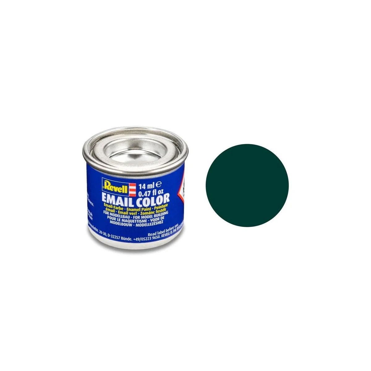 Revell Enamel schwarzgrün, matt - Revell 32140
