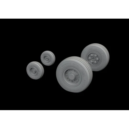 Tornado GR.4 wheels 1/32 for ITALERI, 1/32 - Eduard Accessories 632171