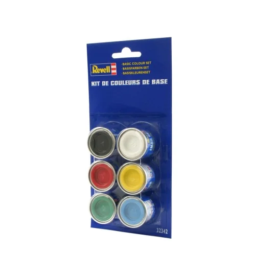 Couleurs de base 6 pots - Revell 32342
