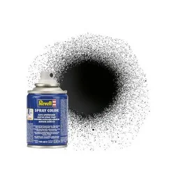 Spray schwarz, glänzend - Revell 34107