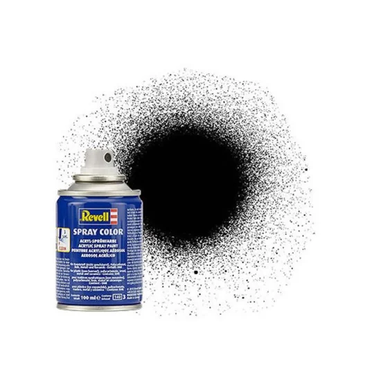 Spray schwarz, seidenmatt - Revell 34302
