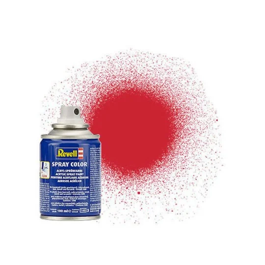 Spray feuerrot, seidenmatt - Revell 34330