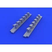 Bf 109G-2/4 exhaust stacks for REVELL - Eduard Accessories 632184