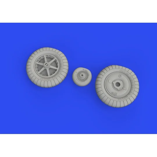 Bf 109G-2 wheels 1/32 for REVELL - Eduard Accessories 632186