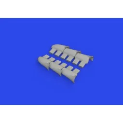 Hurricane Mk.II exhaust fishtail PRINT 1/32 REVELL - Eduard Accesso...