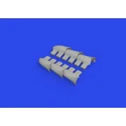 Hurricane Mk.II exhaust fishtail PRINT 1/32 REVELL - Eduard Accesso...