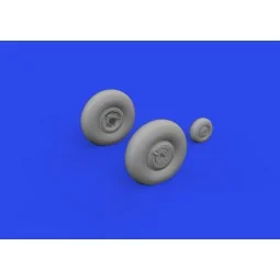 Hurricane Mk.II wheels 1/32 REVELL, 1/32 - Eduard Accessories 632190