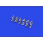 Luftwaffe rudder pedals PRINT 1/32 - Eduard Accessories 632191