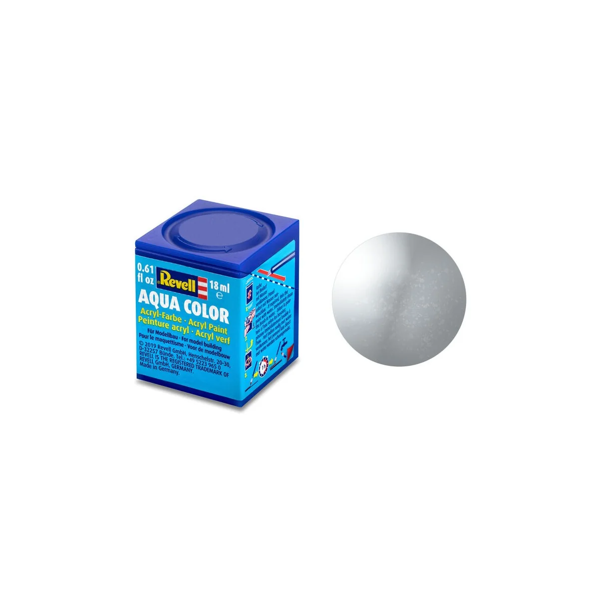 Aqua silber, metallic - Revell 36190
