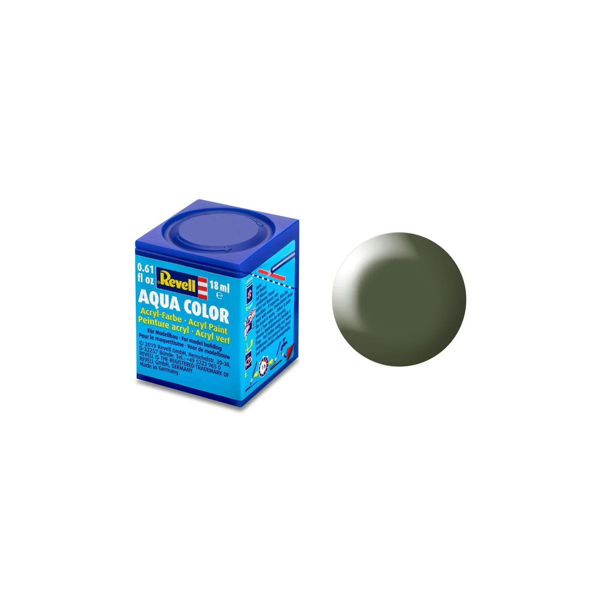 Aqua olivgrün, seidenmatt - Revell 36361