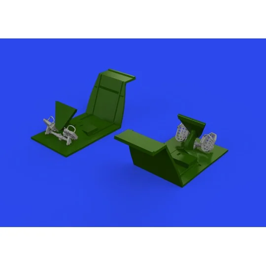 Bf 109E rudder pedals late PRINT 1/32 - Eduard Accessories 632193