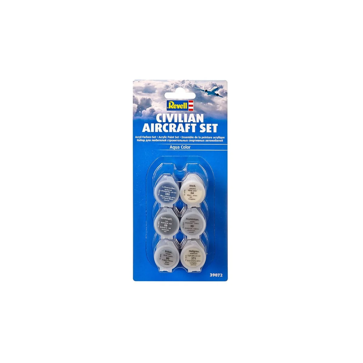 Farben-Set Zivilflugzeuge - Revell 39072