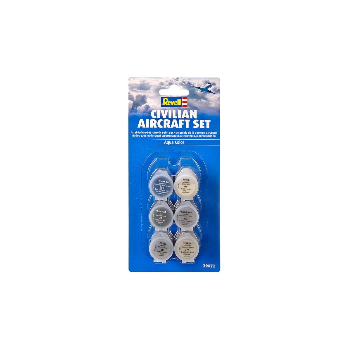 Farben-Set Zivilflugzeuge - Revell 39072