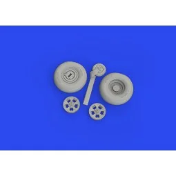 Spitfire Mk.Ia wheels 1/32 KOTARE, 1/32 - Eduard Accessories 632195