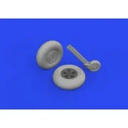 Spitfire Mk.Ia wheels 1/32 KOTARE, 1/32 - Eduard Accessories 632195 Spitfire Mk.Ia wheels 1/32 KOTARE, 1/32 - Eduard Accessories 632195