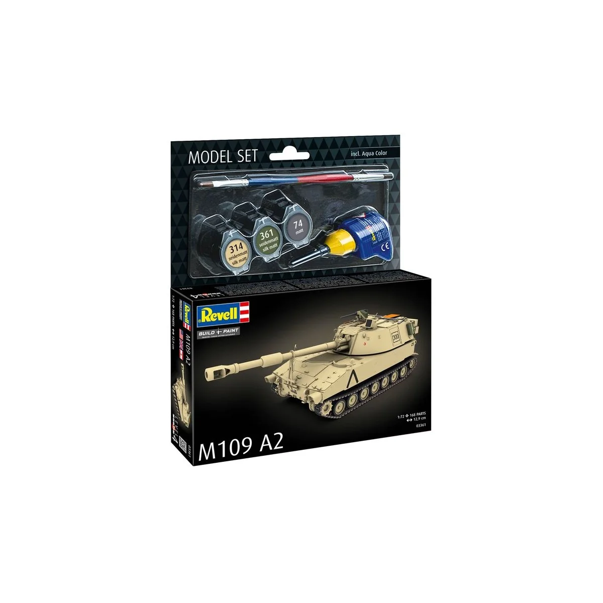 Model Set M109 A2, 1/72 - Revell 63361