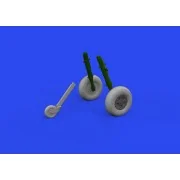 Spitfire Mk.Ia wheels 1/32 KOTARE, 1/32 - Eduard Accessories 632195 Spitfire Mk.Ia wheels 1/32 KOTARE, 1/32 - Eduard Accessories 632195