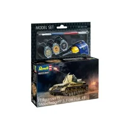 Model Set Flakpanzer IV Möbelwagen 3.7cm Flak, 1/72 - Revell 63363 2