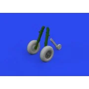 Spitfire Mk.Ia wheels 1/32 KOTARE - Eduard Accessories 632195