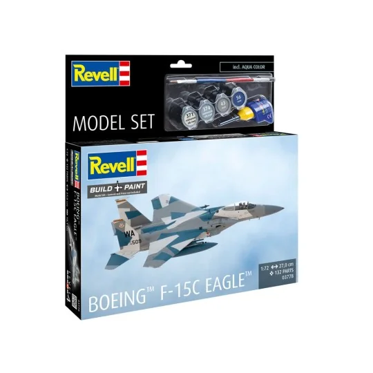 Model Set Boeing F-15C Eagle, 1/72 - Revell 63778