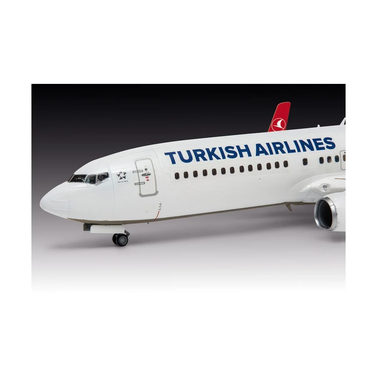 Model Set Boeing 737-800 Turkish Airlines, 1/144 - Revell 63772