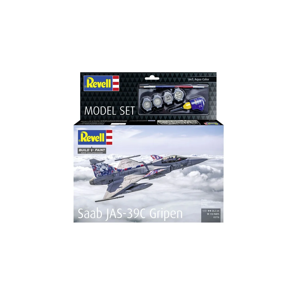 Model Set Saab JAS-39C Gripen, 1/72 - Revell 63776