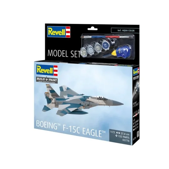 Model Set Boeing F-15C Eagle, 1/72 - Revell 63778