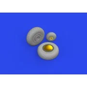 A-20G wheels 1/32 HKM, 1/32 - Eduard Accessories 632197