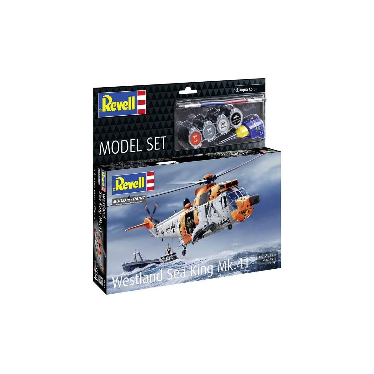 Model Set Westland Sea King Mk. 41, 1/72 - Revell 63785