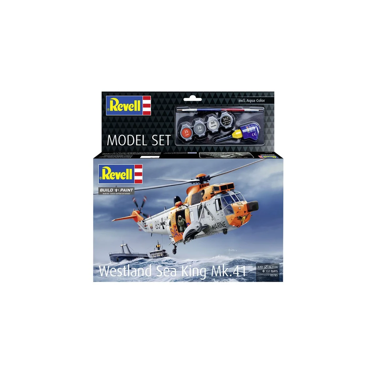 Model Set Westland Sea King Mk. 41, 1/72 - Revell 63785