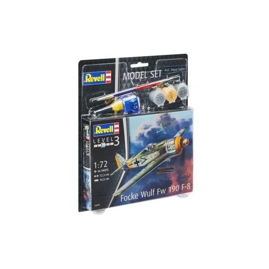 Model Set Focke Wulf Fw190 F-8, 1/72 - Revell 63898