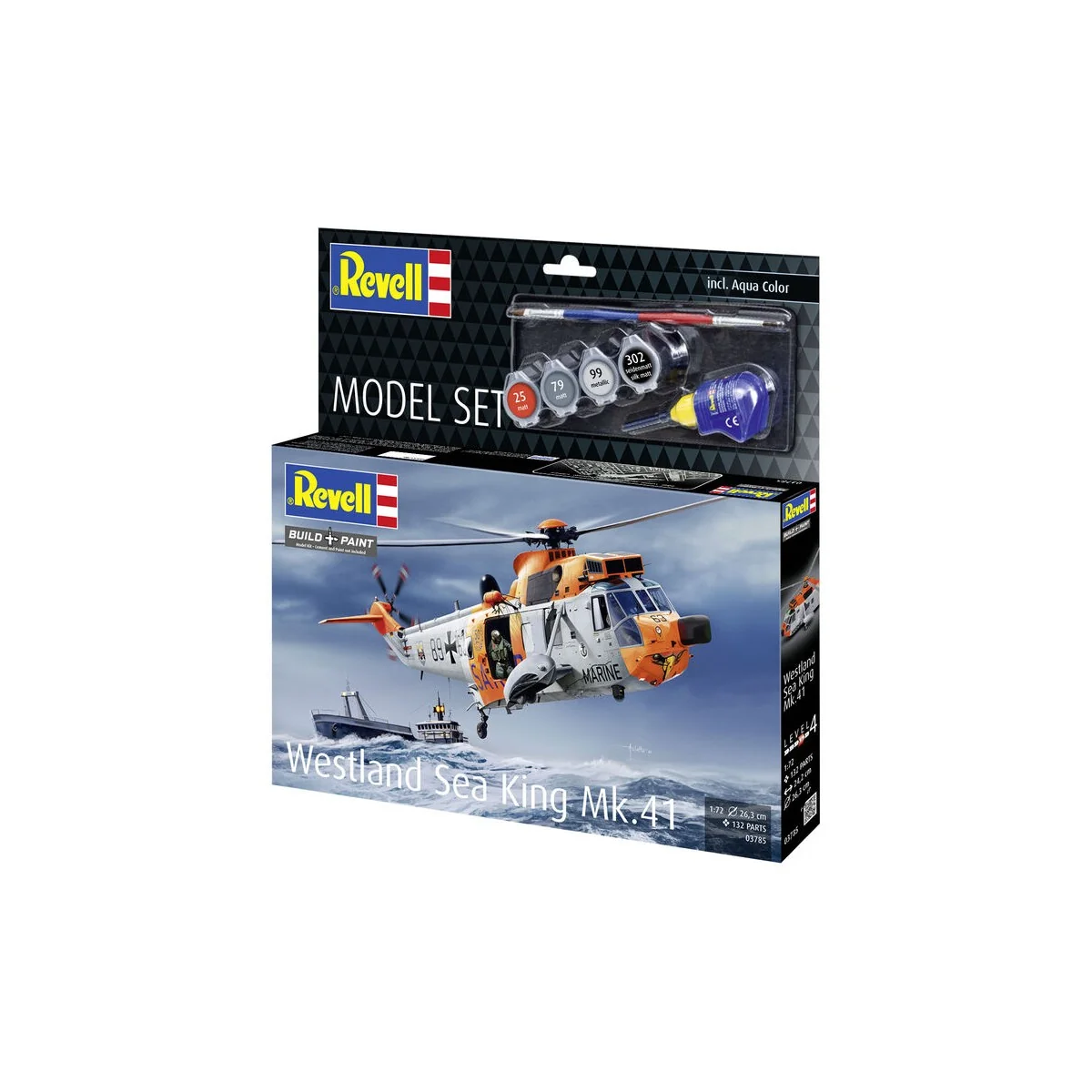 Model Set Westland Sea King Mk. 41, 1/72 - Revell 63785
