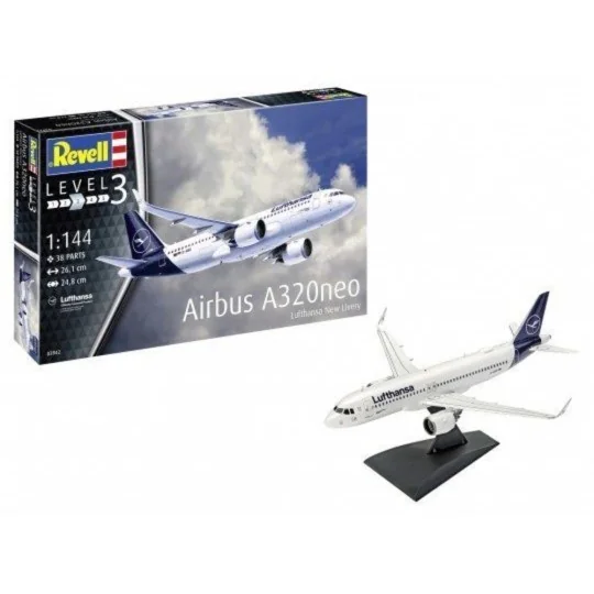 Model Set Airbus A320 neo Luftha, 1/144 - Revell 63942