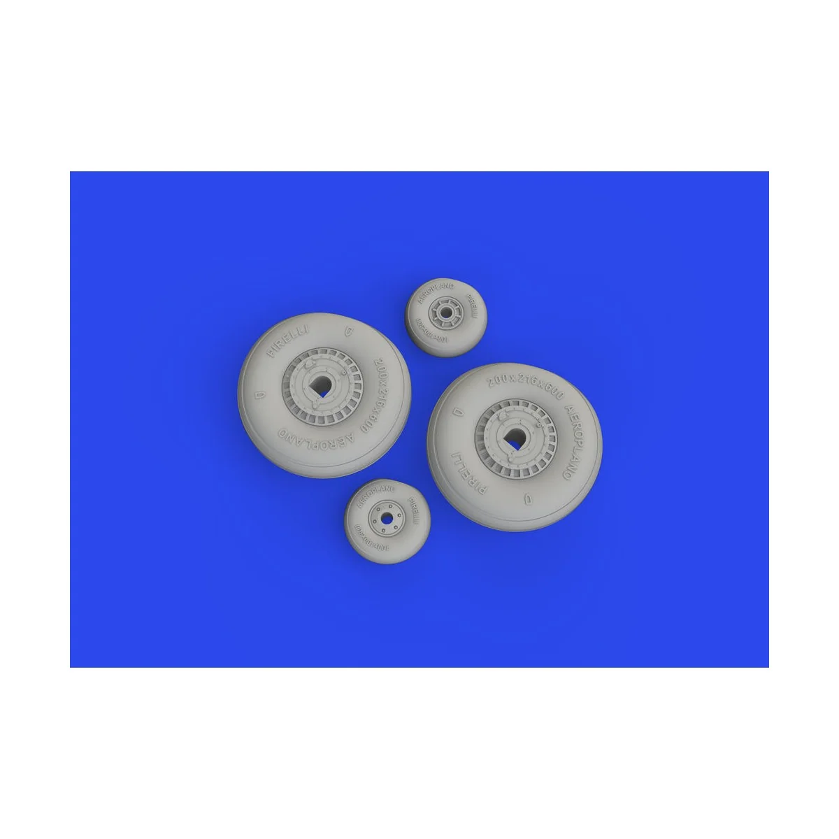 MC.202 wheels 1/32 ITALERI, 1/32 - Eduard Accessories 632198