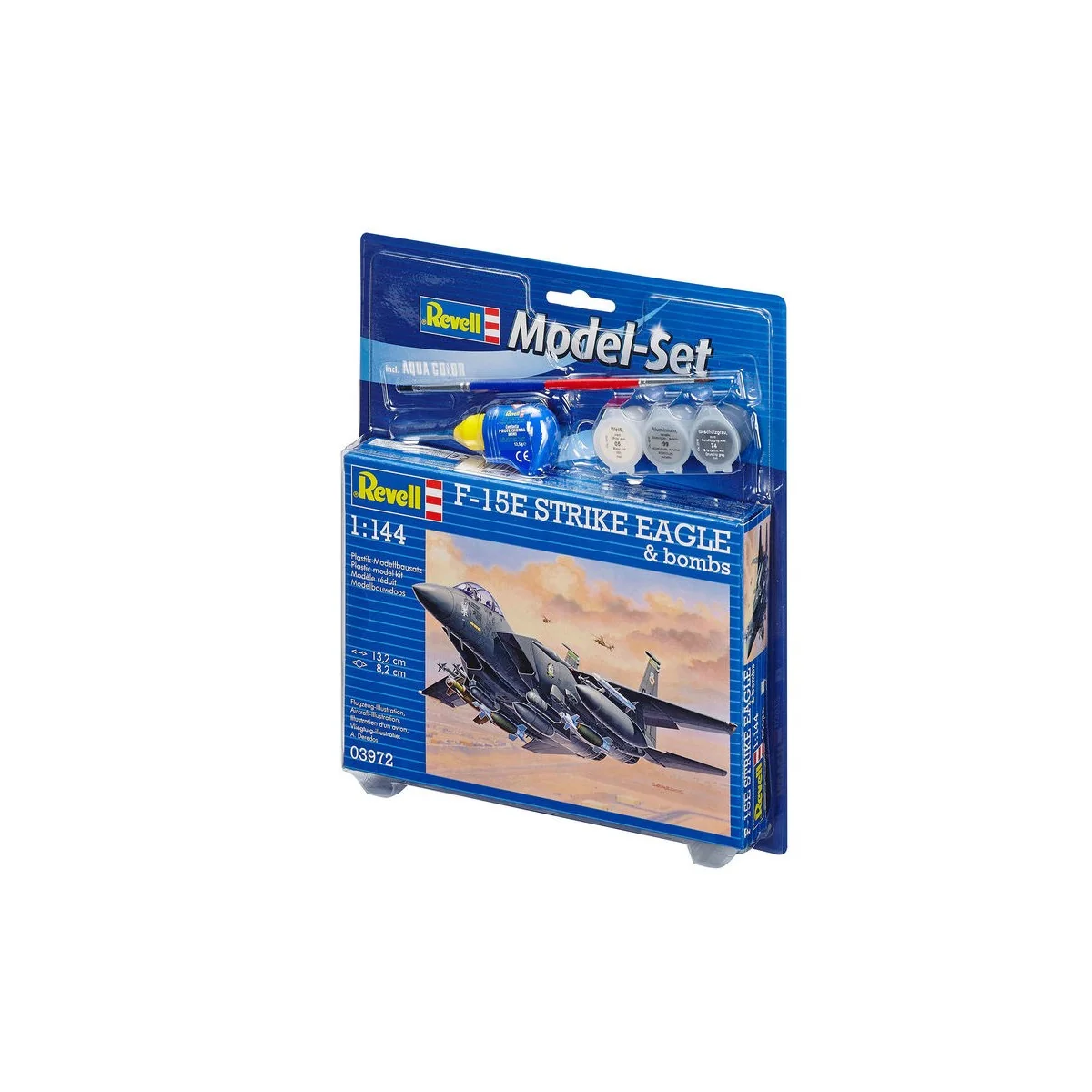 Model Set F-15E STRIKE EAGLE & b, 1/144 - Revell 63972