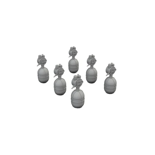 WWII USAAF oxygen cylinder A-4 PRINT, 1/32 - Eduard Accessories 632199 WWII USAAF oxygen cylinder A-4 PRINT, 1/32 - Eduard Accessories 632199