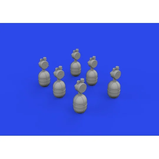 WWII USAAF oxygen cylinder A-4 PRINT - Eduard Accessories 632199