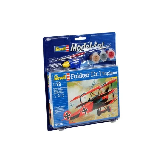 Model Set Fokker DR.1 Triplane, 1/72 - Revell 64116