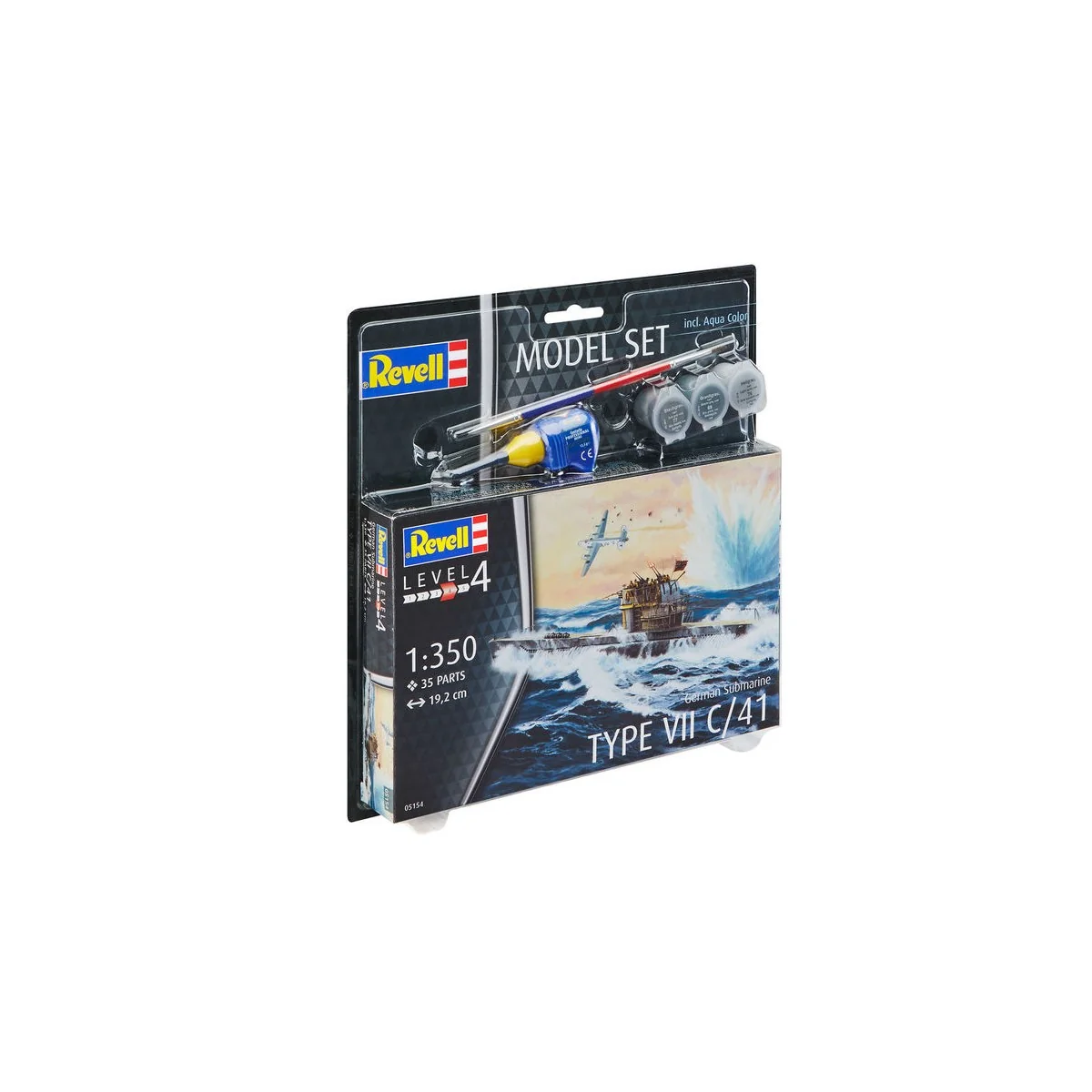 Model Set German Submarine Type, 1/350 - Revell 65154