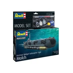 Model Set German Midget Submarine Type Molch, 1/72 - Revell 65187 2